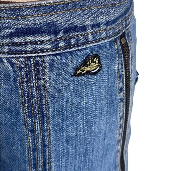 J Brand X Bella Freud denim miniskirt. Size 27 - Picture 5 of 12